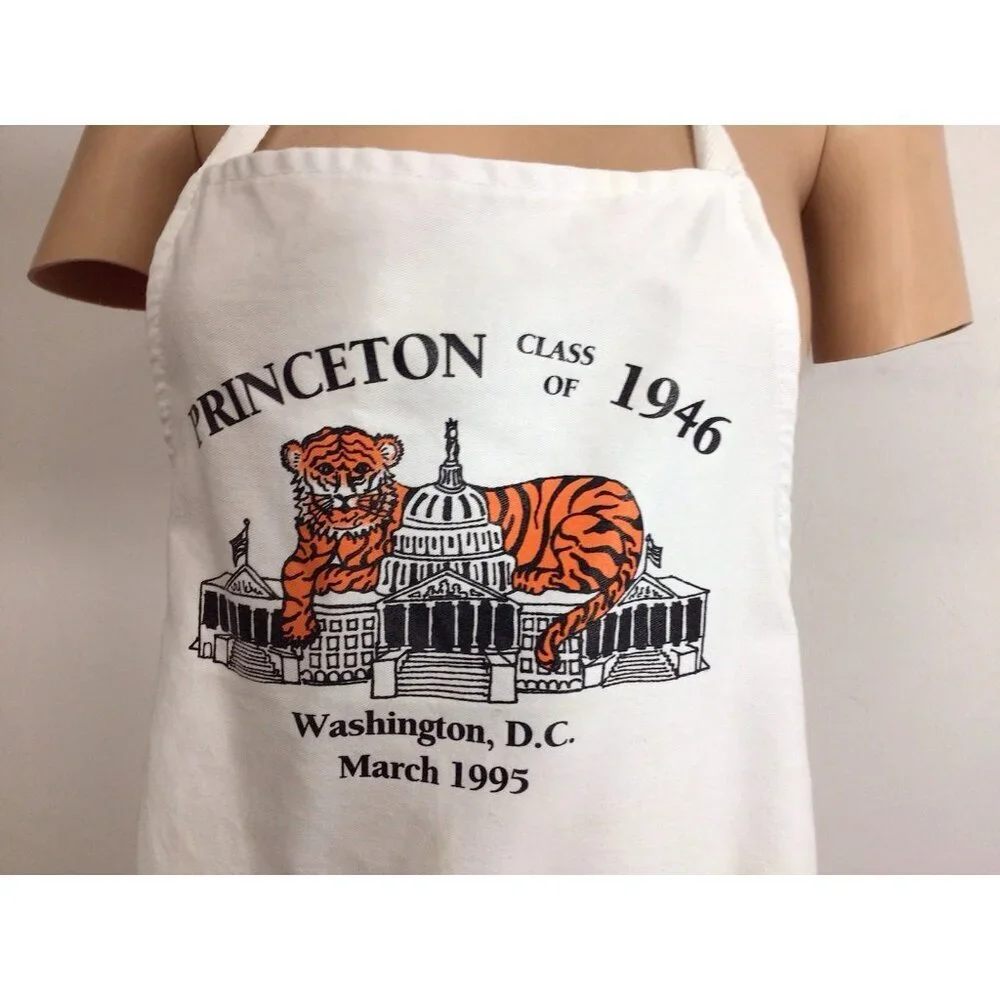 Vintage Princeton University Apron 1995